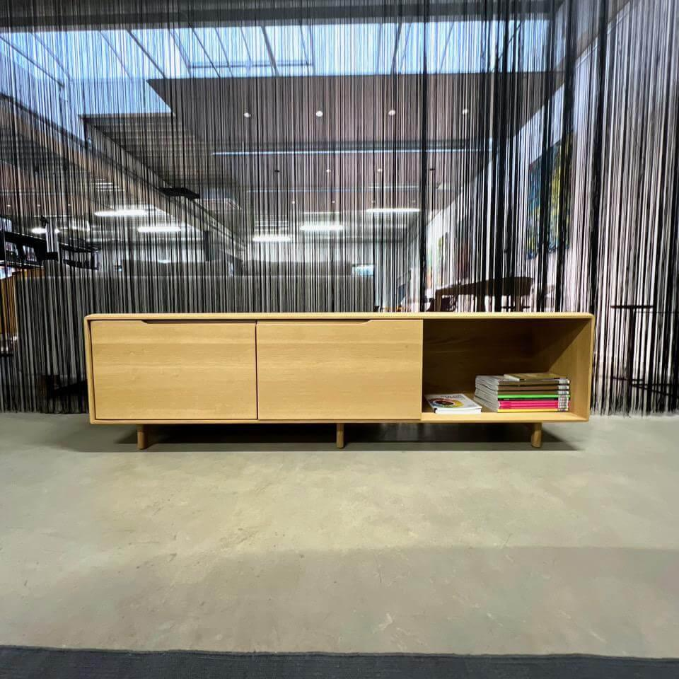 Artisan - Lowboard Invito Holz Eiche Natur Geölt A03 - 4