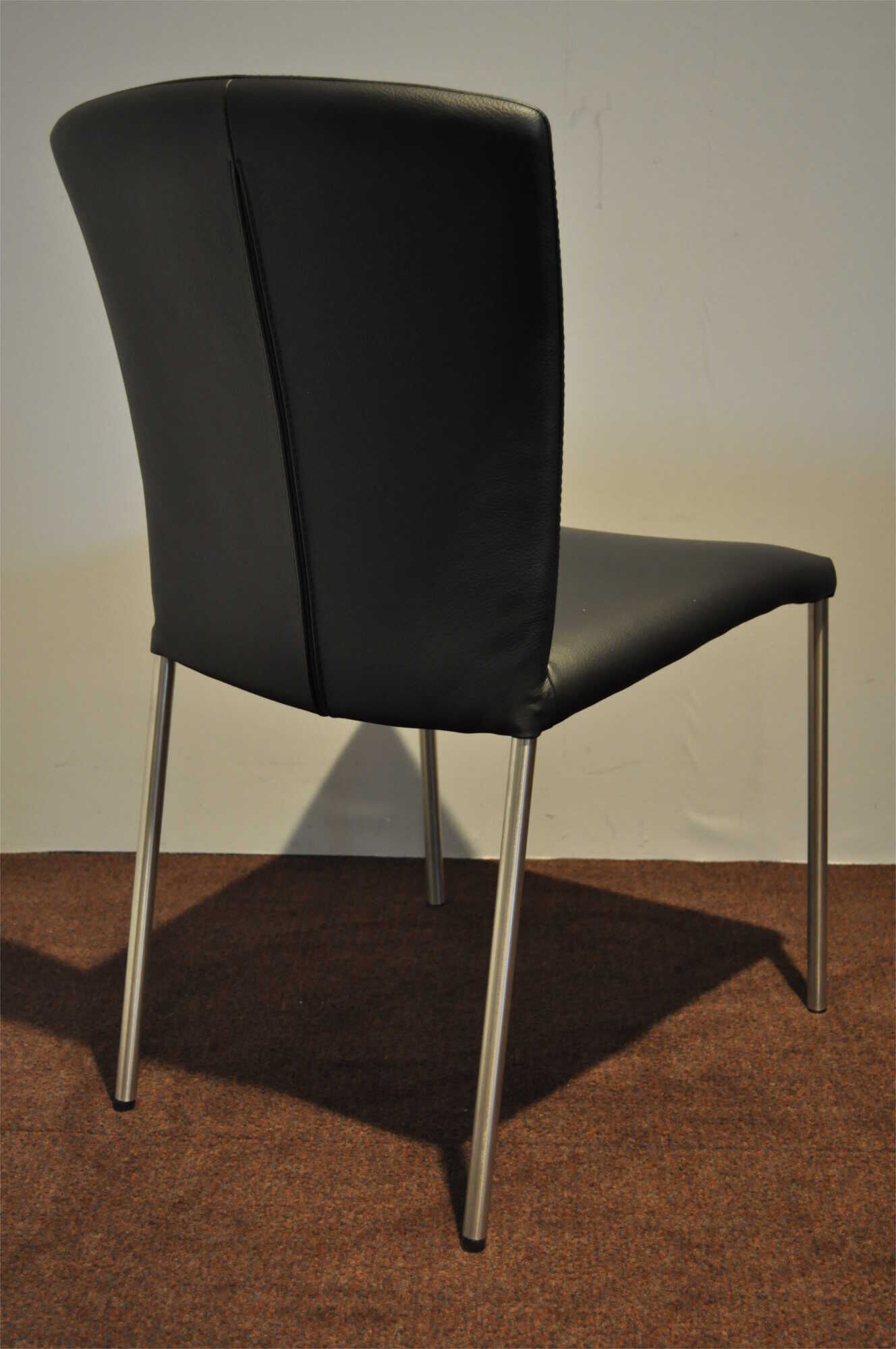 Stuhl 4100 (4er-Set) in schwarz