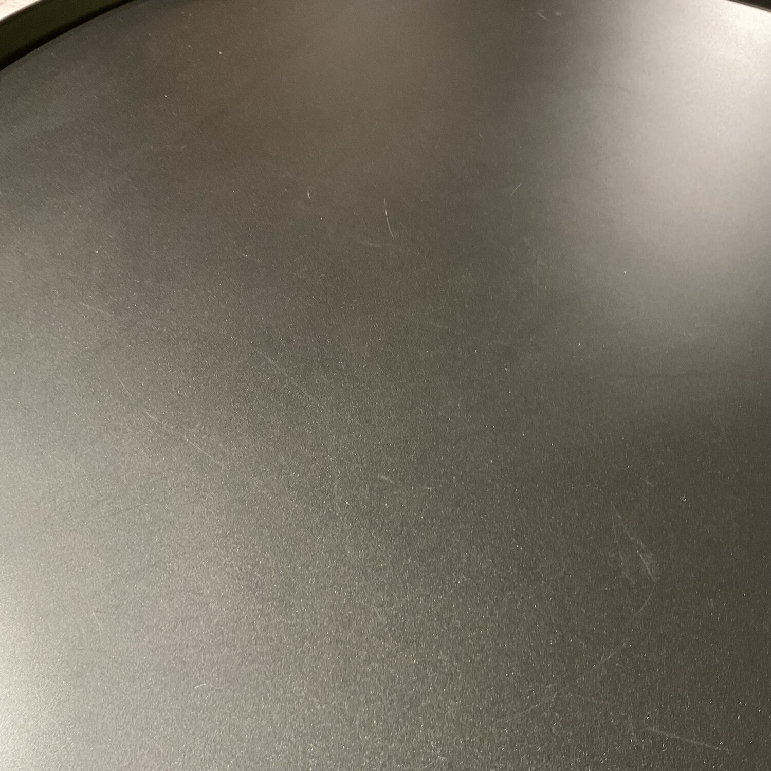 B&B Italia - Beistelltisch Lady Fat Leder Beta Nero Schwarz Platte Stahl Schwarz Lackiert - 9