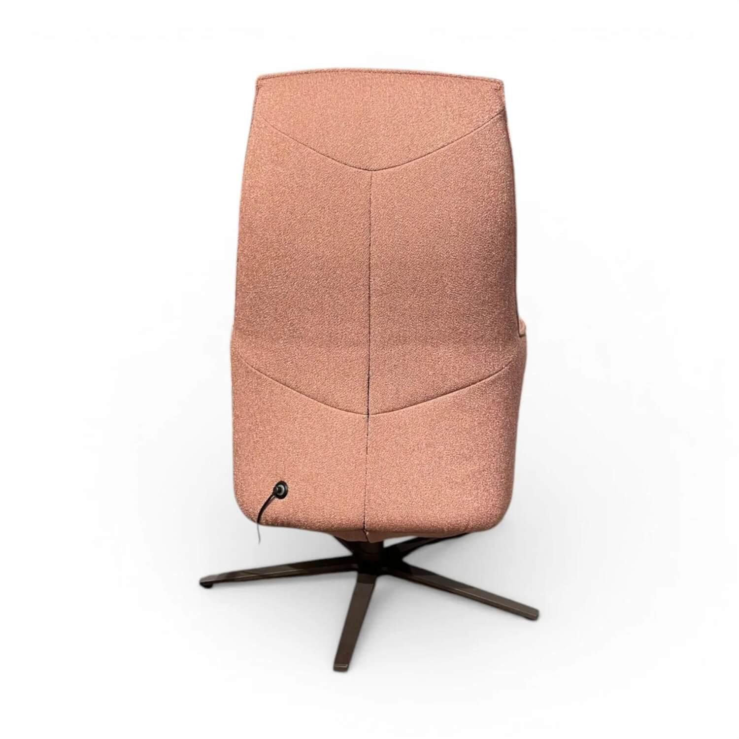 himolla - Sessel 7162 S-Lounger Stoff Q2 Loop Genesis Rosa Orange Sternfuß Metall Schwarz Pulverbeschichtet Inkl. Elektr. Fuß- und Rückenteilverstellung - 3
