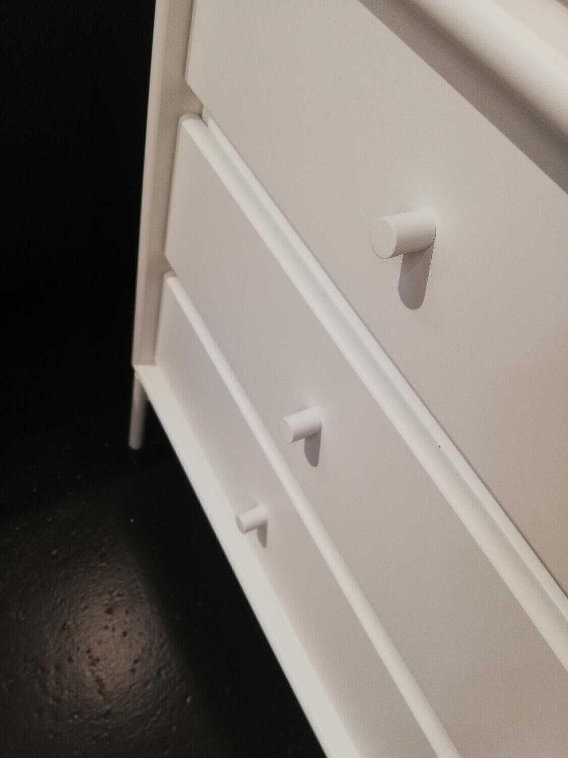 Montana - Nachtkästchen System MDF Lackiert New White - 4