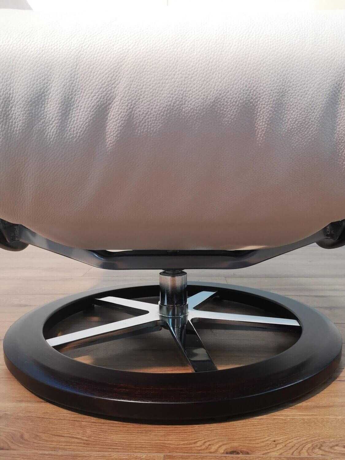 himolla - Relaxsessel 7629 27K EP 33 LL Leder Soft Farbe Eis Hellgrau Zerostress Funktion - 10