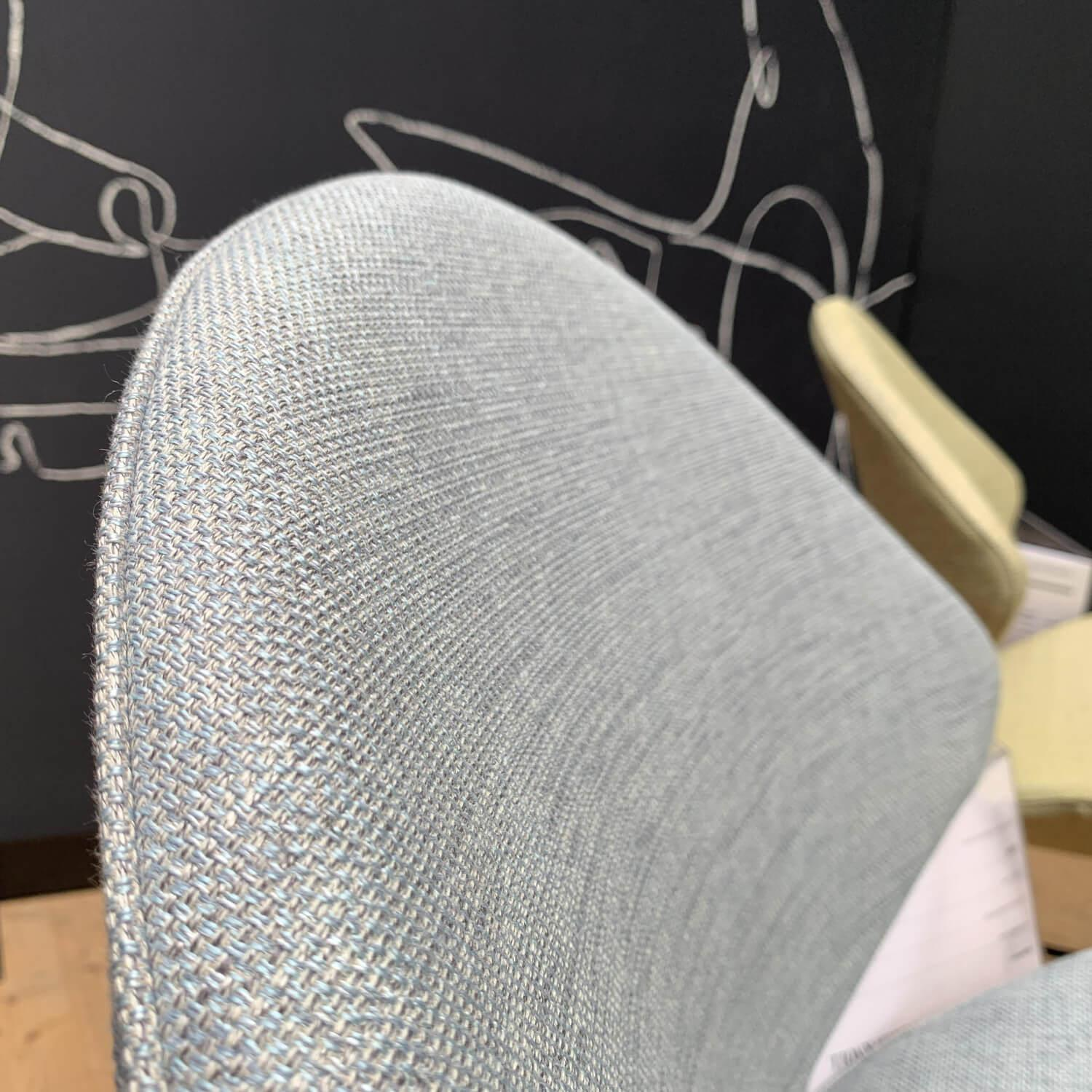 Walter Knoll - 4er-Set Fishnet Chair Stoff Lucia Loft Gelb Grün Blau Gestell Schwarz - 2
