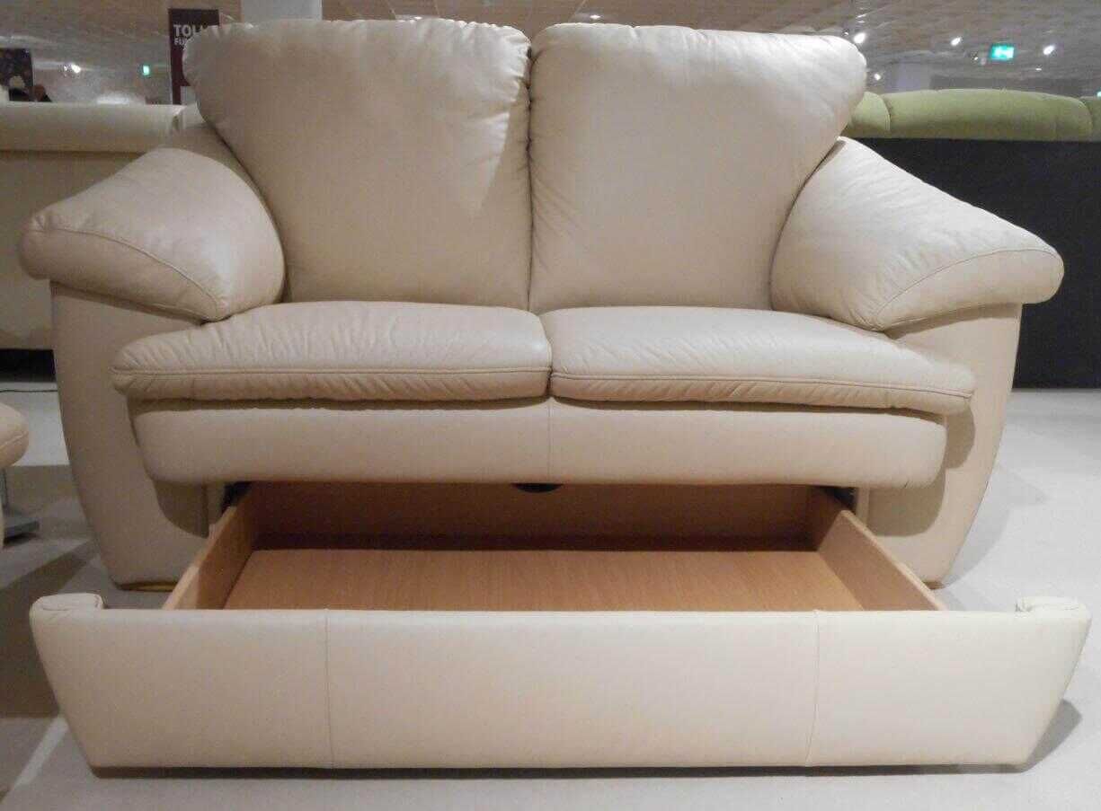 himolla - Polstergarnitur Dreisitzer Zweisitzer 1353 Leder Creme - 7