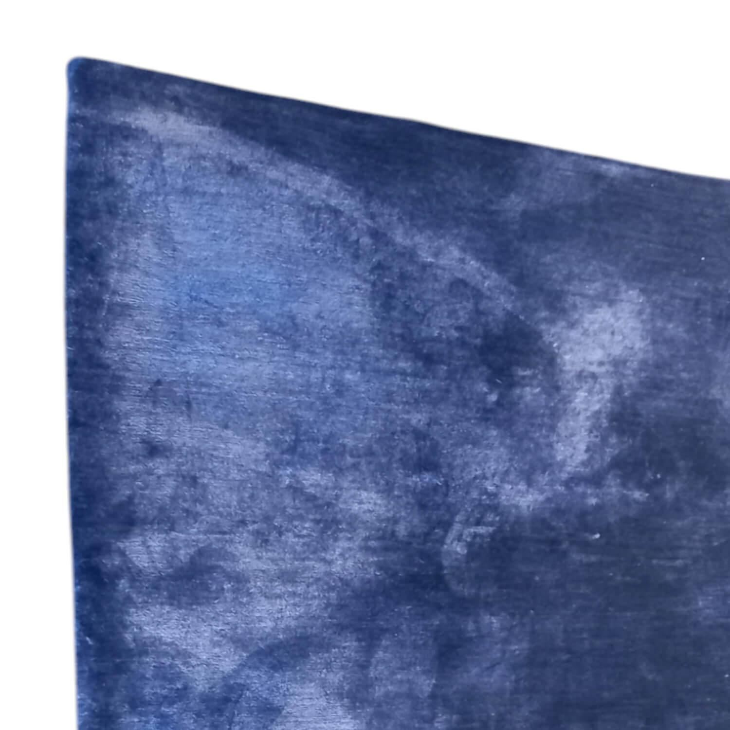 Domaniecki - Teppich 326x326 Bamboo Blau - 1