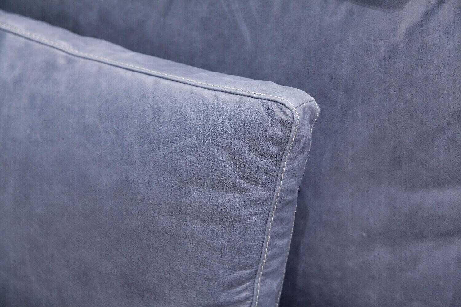 Meisterstücke - Ecksofa M-100 Leder Grau Anthrazit - 3