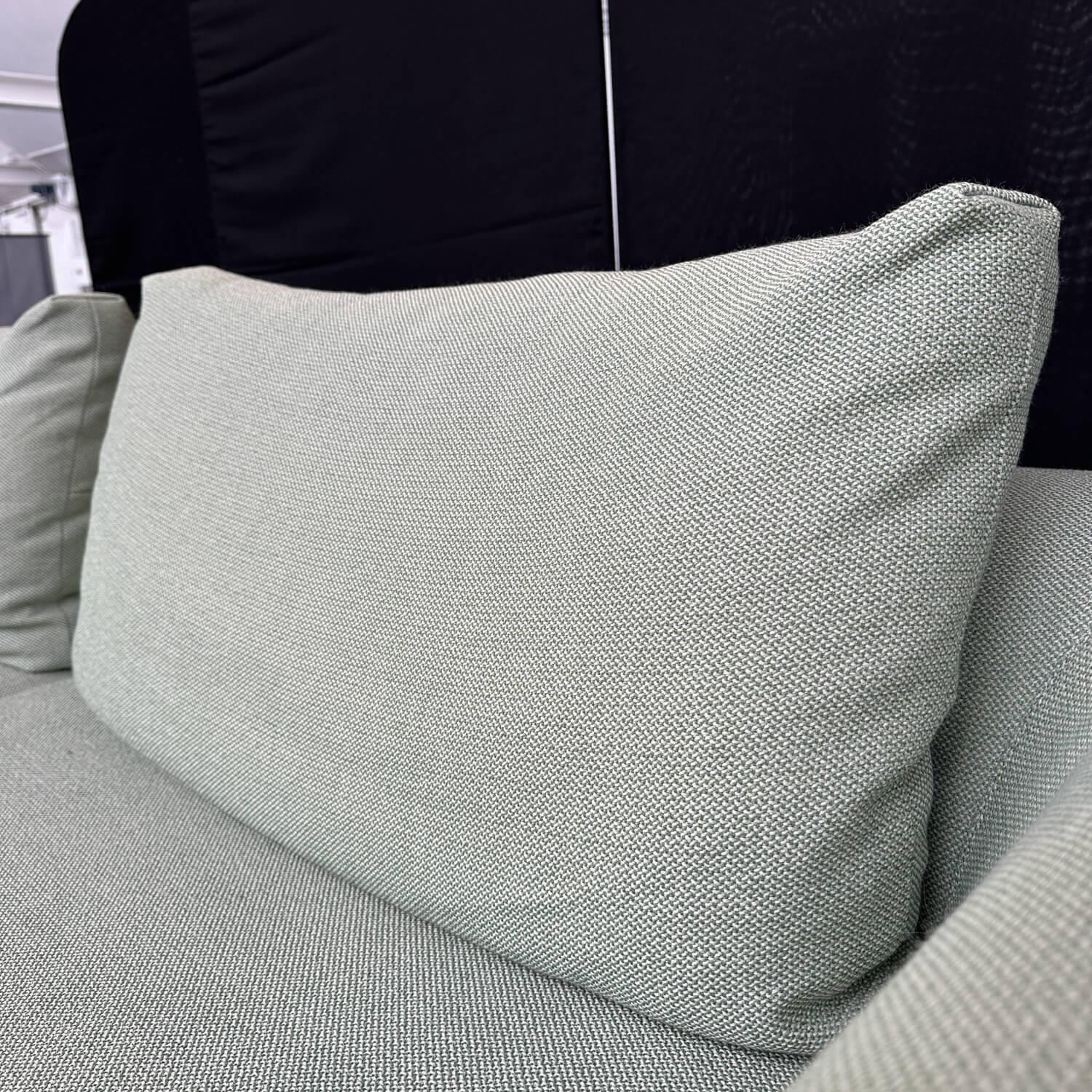 COR - Sofa 48322 Mell Lounge Stoff 10077 Aloe Hellgrün Rahmenfuß Verchromt - 5