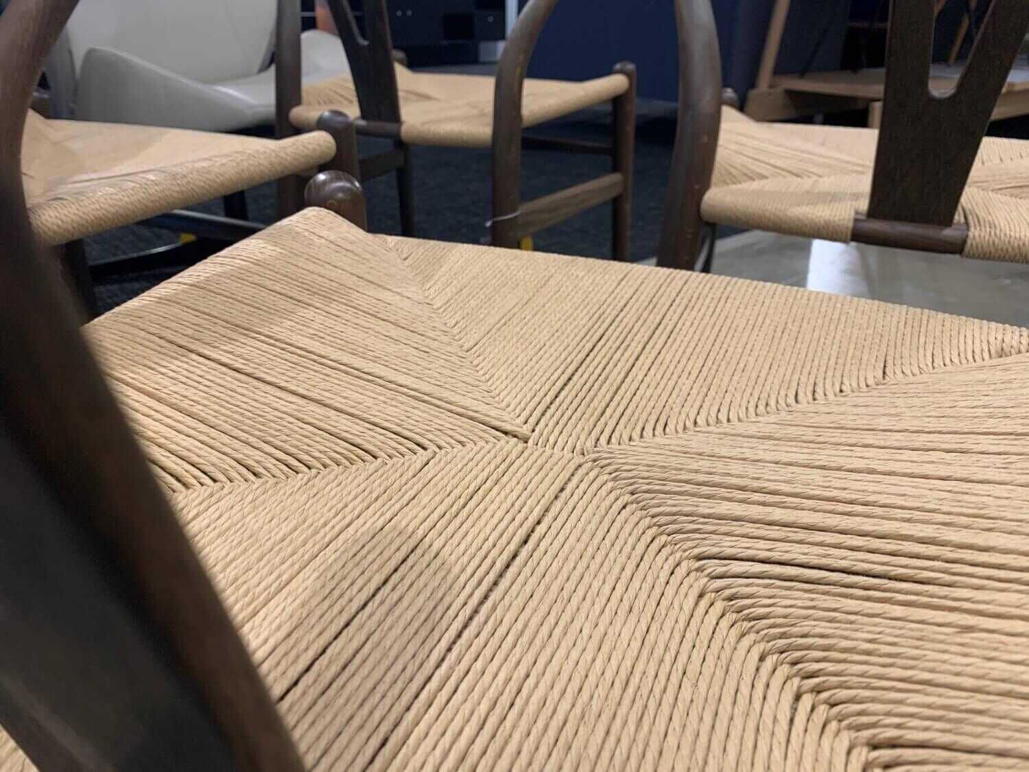 Carl Hansen & Søn - 4er-Set CH 24 Alte Eiche Geölt Gefecht Natur - 10