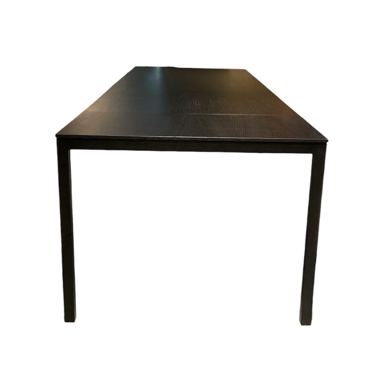 Cassina - Ausziehtisch Naan 195 B1 Platte MDF Eiche Schwarz Gebeizt Gestell Aluminium Furniert Eiche Schwarz Gebeizt - 2