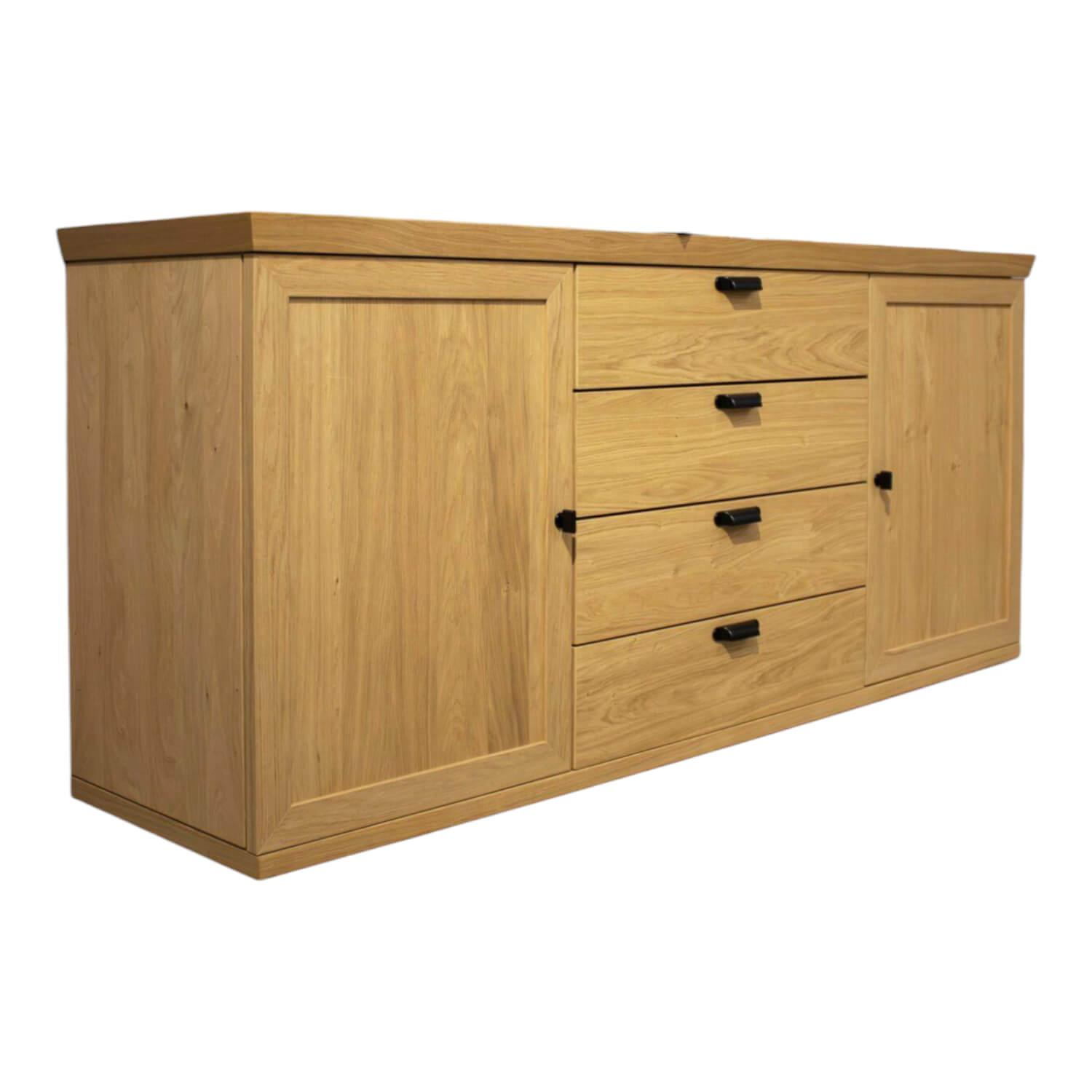 Hülsta - Sideboard Chalera Trägeplatte Furnier Natur Eiche - 1
