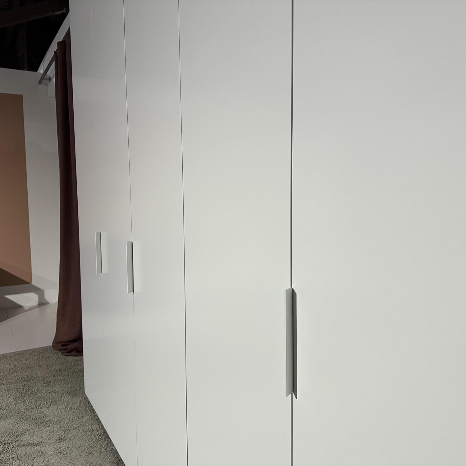 Interlübke - Kleiderschrank Intaro D3405 Lack M03 Schneeweiß Mit Beleuchtung Und Innenspiegel - 10