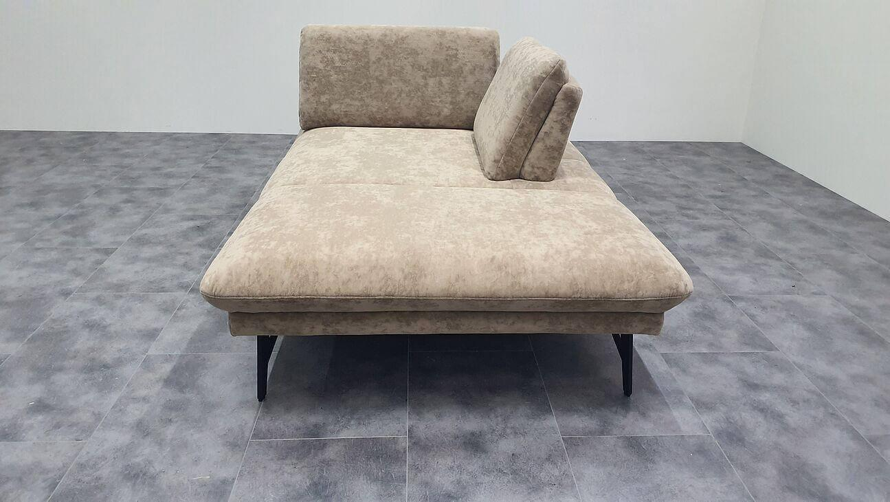 himolla - Sofa 1928 Stoff Nuvano Fels Beige Füße Metall Anthrazit Inkl. Sitzenverstellung - 2