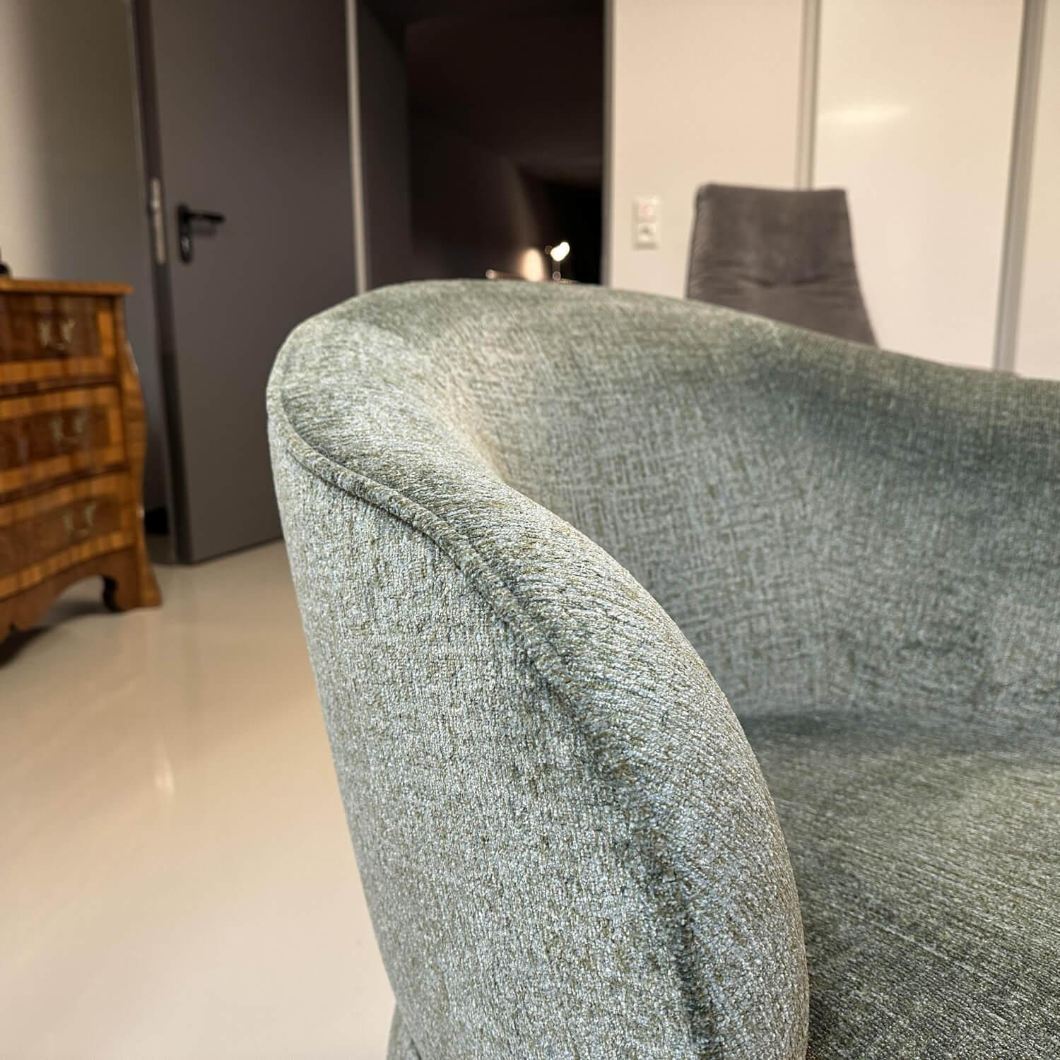 Bielefelder Werkstätten - Cocktail Nimbo Stoff Mabelle BW1807-232 Grün-Melange Drehbar - 3