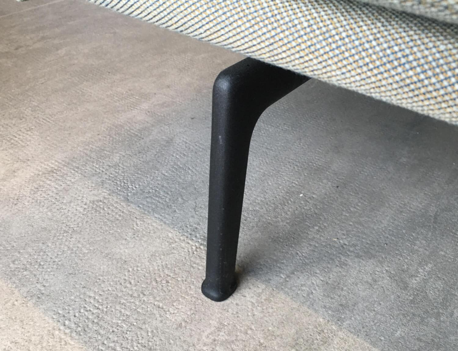 Muuto - Sofa Outline Highback 3 Seater Hohem Rücken Bezug Steelcut Trio 266 Gestell Schwarz - 2