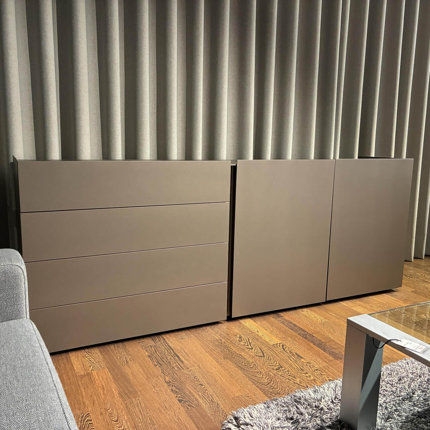 Interlübke - Sideboard Jorel Lack M10 Bronze Metallic Abdeckplatte Lack M10 Bronze Metallic - 2