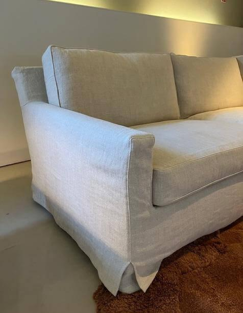 Arflex - Sofa Cousy Stoff Oxford Col 3 Leinen Beige - 3
