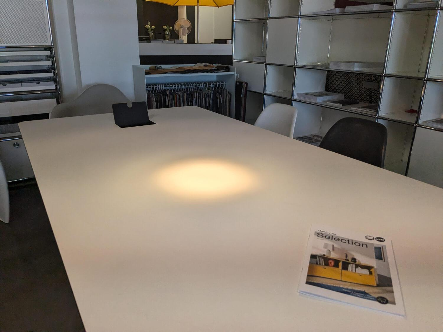 USM Haller - Konferenztisch Kitos M Meeting HPL Fenix Weiß - 8