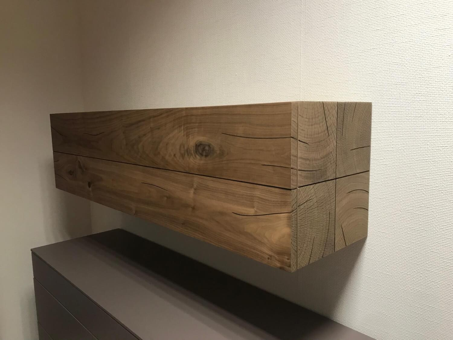 Hülsta - Hängeelement Gentis Kernnussbaum Naturstamm Echtholz Furniert - 3