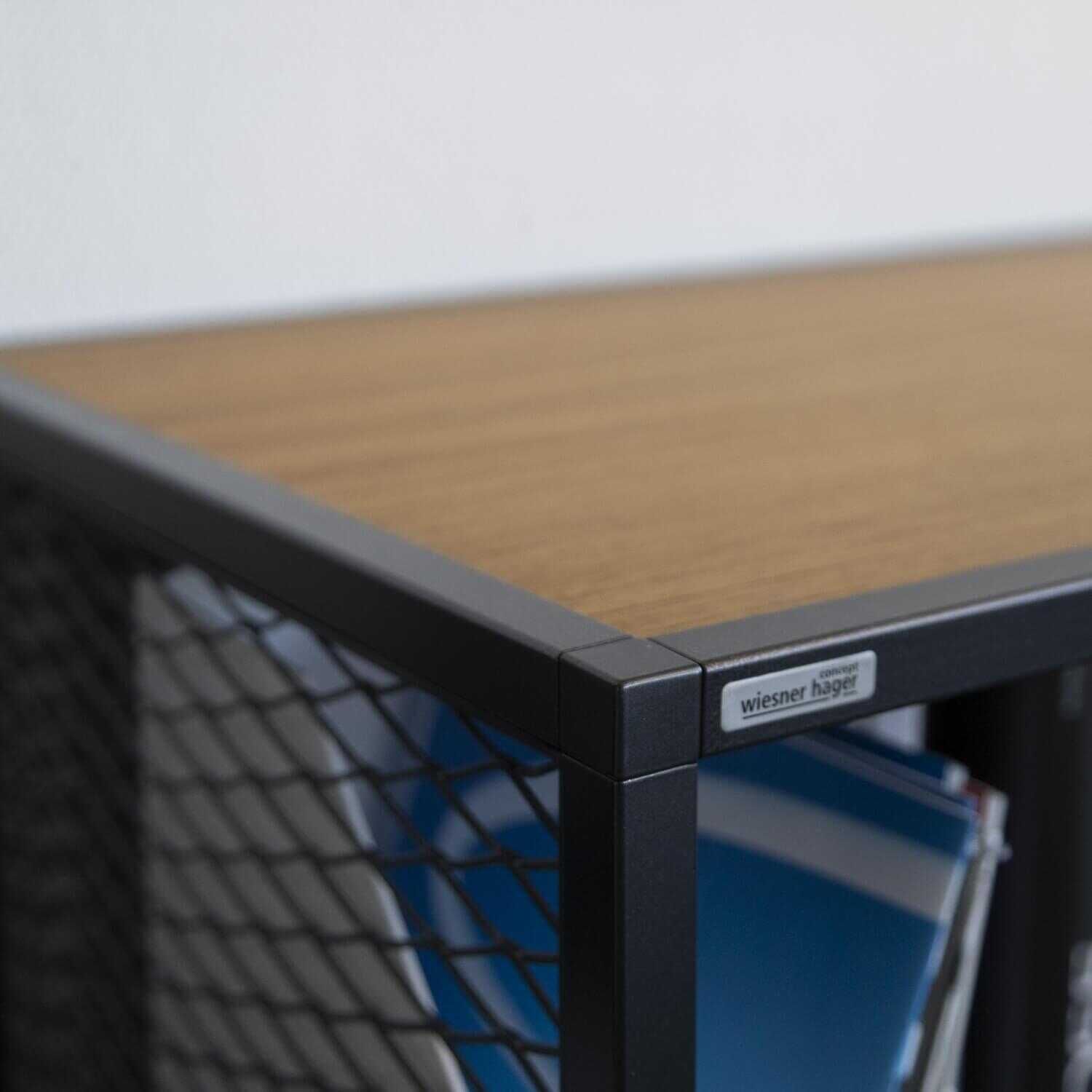 Büroset Etio Schreibtisch Rollcontainer Tisch Sideboard Schrank