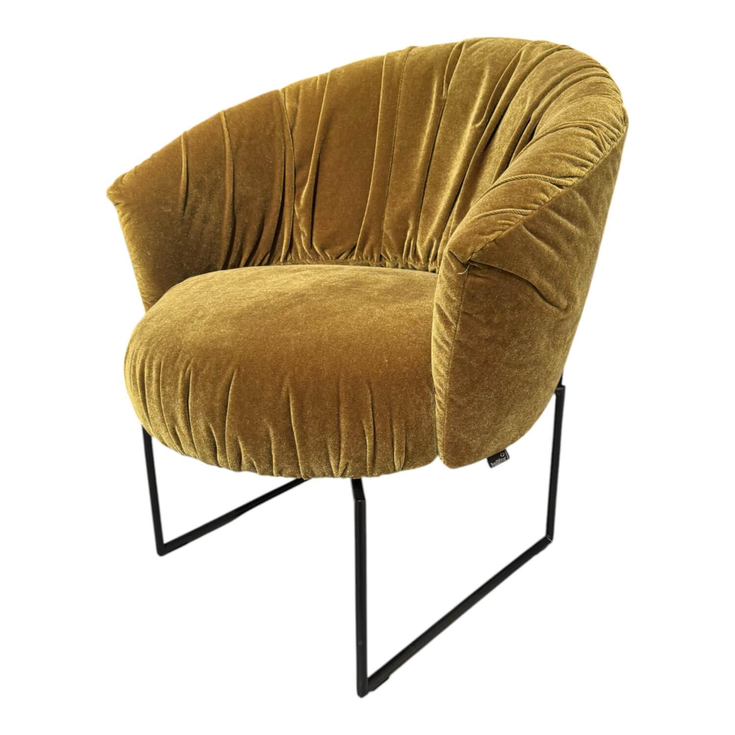 Bullfrog - Sessel Tonic Typ 146 Stoff Charmelle Royal Plush 14 Olivgrün Drehgestell Stahl Schwarz Pulverbeschichtet - 1