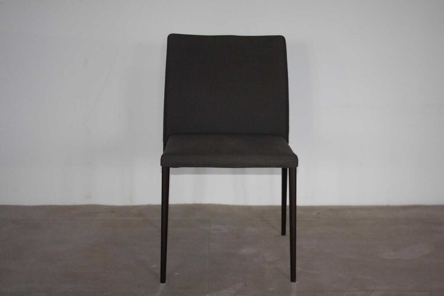 Walter Knoll - 4er-Set Stuhl DEEN 1600 Stoff Kerala 7698 Moonlight Grau - 2