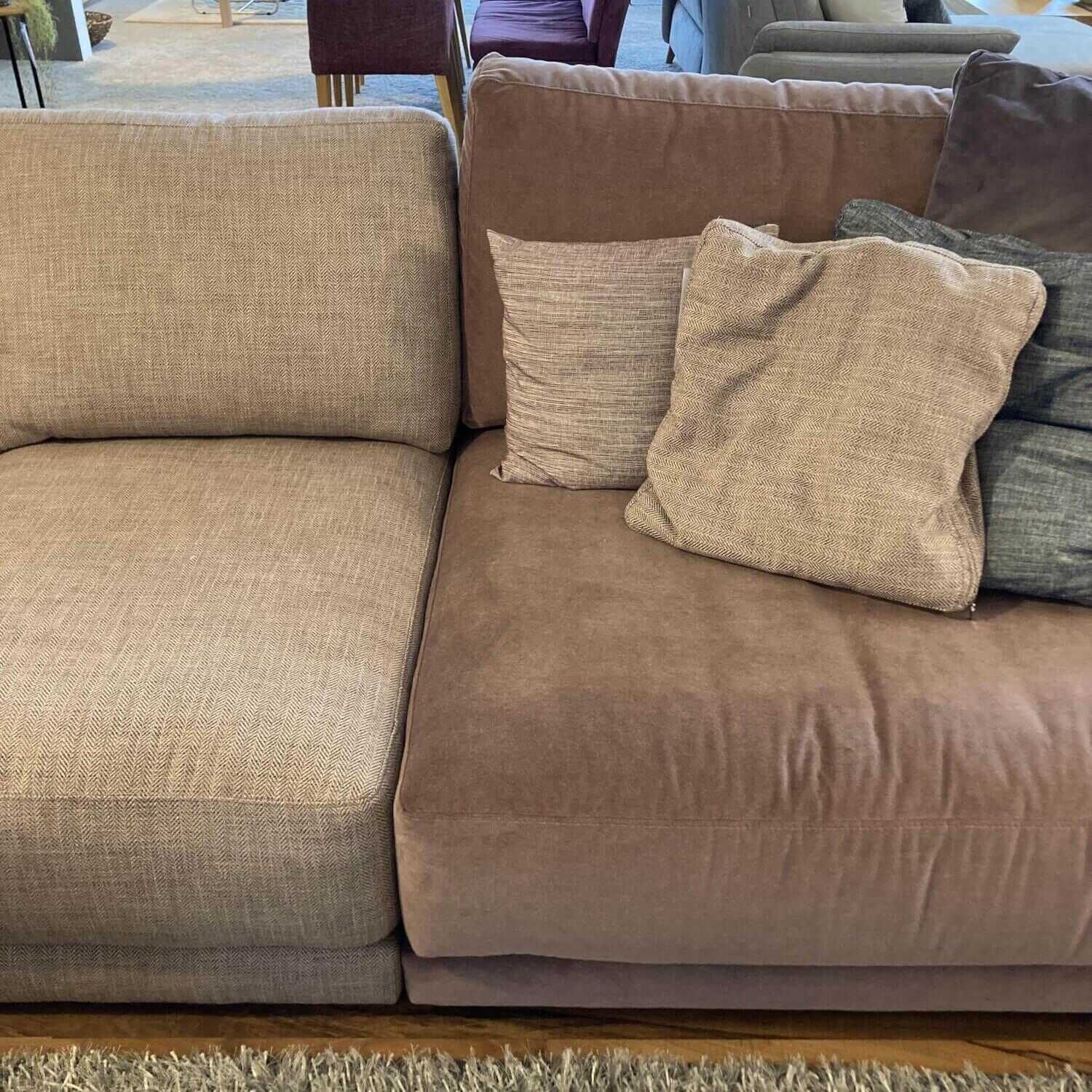 Meisterstücke - Ecksofa Manhattan Stoff Veni 09 Dante 01 Rosa - 6