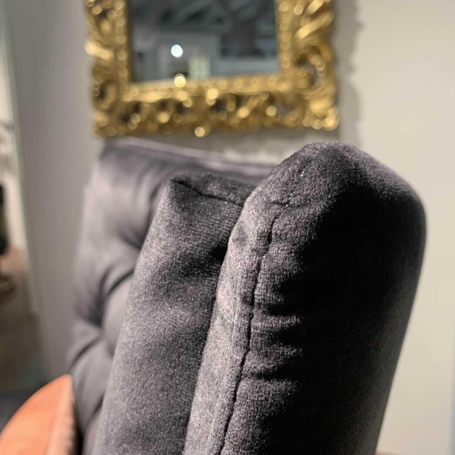 Comfort Republic - Drehsessel Maximilian DB Stoff Ispra Anthrazit mit Hocker - 3