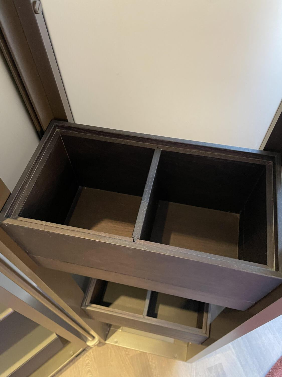 Culti Shakkai - Badezimmerschrank Cube Grau Und Schwarztöne - 2