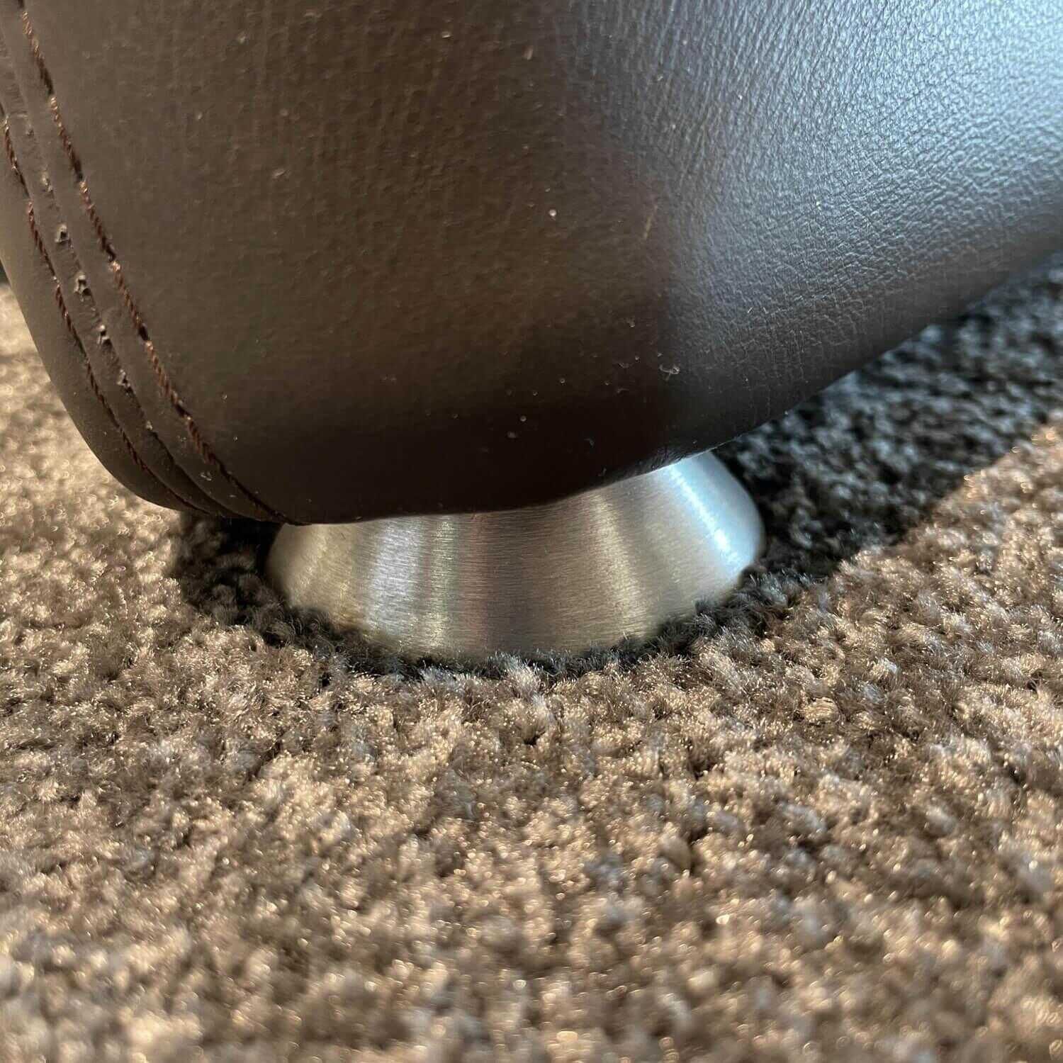 Arco - Sofa Volkach Schoko Leder Arcolife Natura Schoko Metallfuß M03 - 4