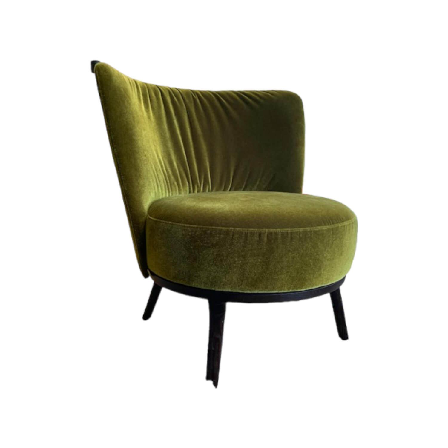 Bielefelder Werkstätten - Sessel Polo Cocktail Stoff B BW-1762-232 Emilia Grün - 1