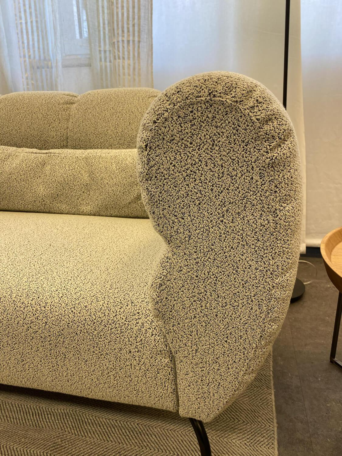 Brühl - Sofa Magnolia Stoff 5275 0041 Grau Gestell Metall Schwarz Pulverbeschichtet - 5