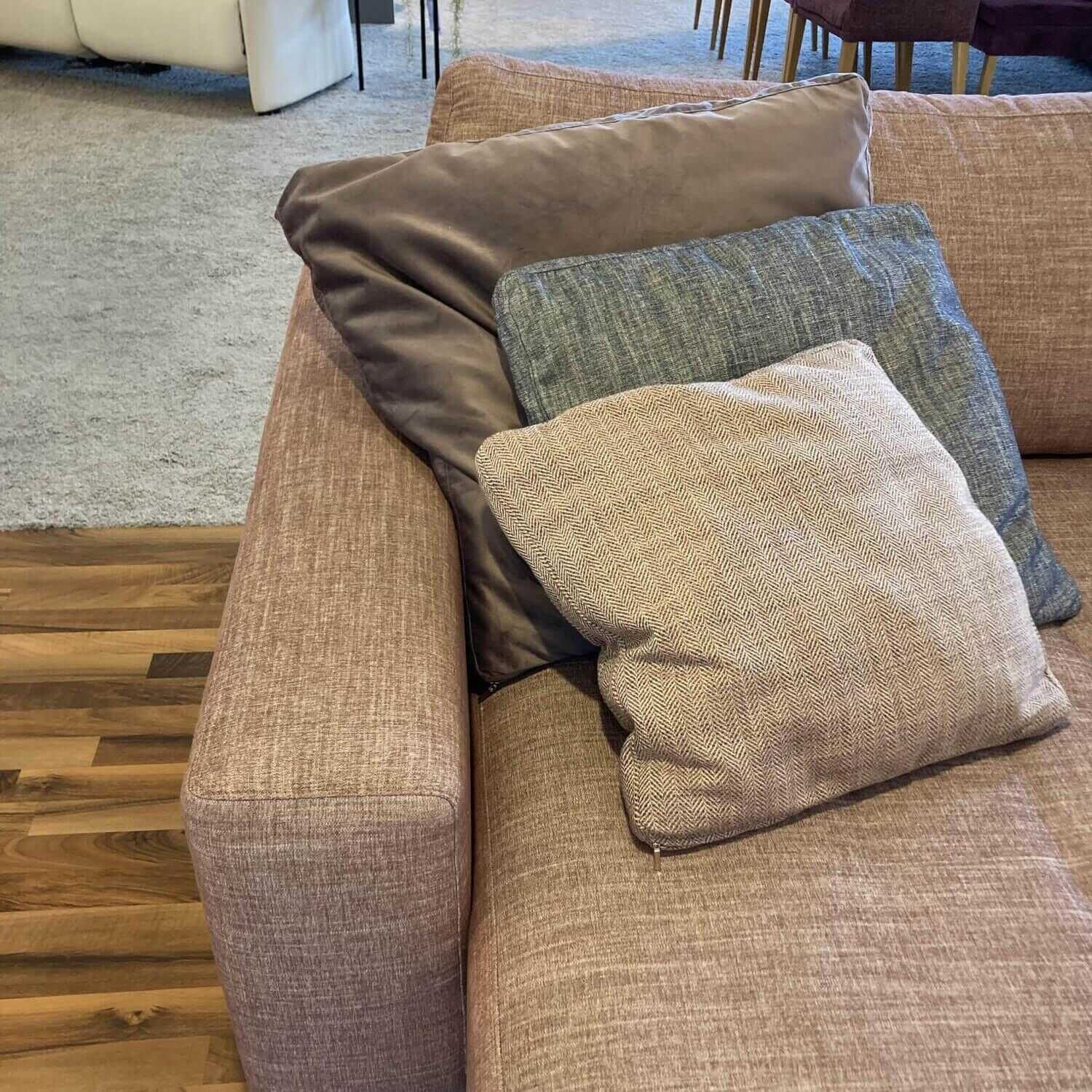 Meisterstücke - Ecksofa Manhattan Stoff Veni 09 Dante 01 Rosa - 8