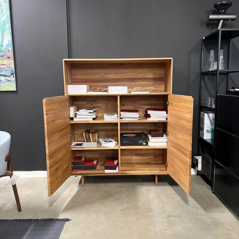 Artisan - Highboard Invito Holz Ulme - 5