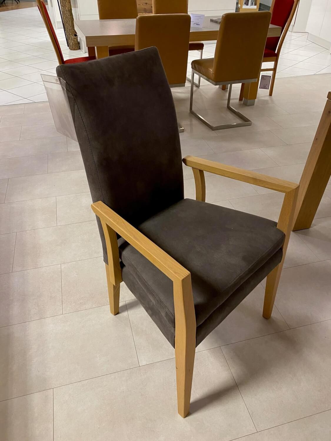 DKK - Essgruppe Twenty Smile Natureiche Bianco Massiv Tisch 6 Stühle - 5