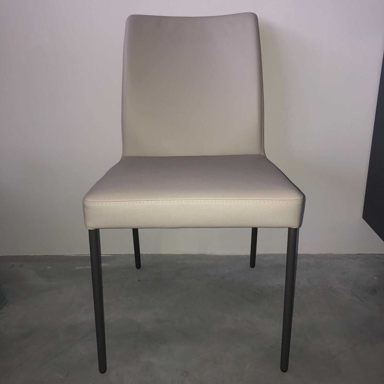 Bert Plantagie - 3er-Set Stuhl Ultimo U11 Leder LD2331 Beige - 1