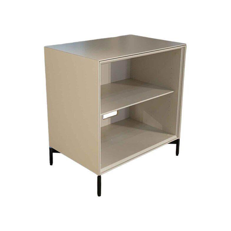 Piure - Sideboard Nex Side Lack Matt Light Grey Grau Füße Metall Schwarz - 3