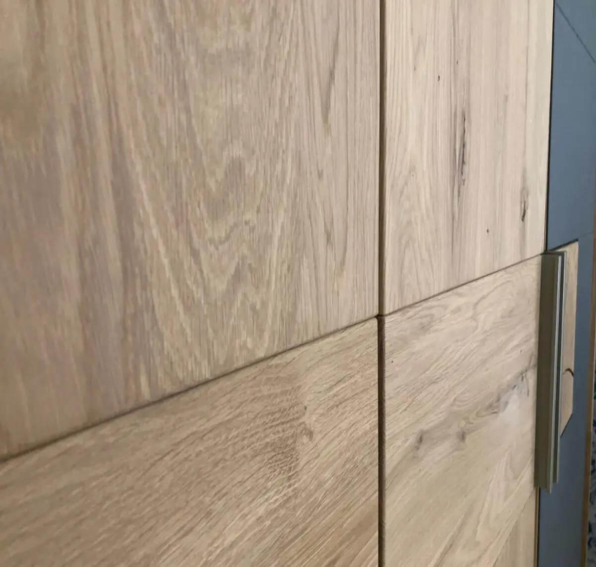 Thielemeyer - Schlafzimmer Mira Wildeiche Massiv Absetzung Glas Grau - 4