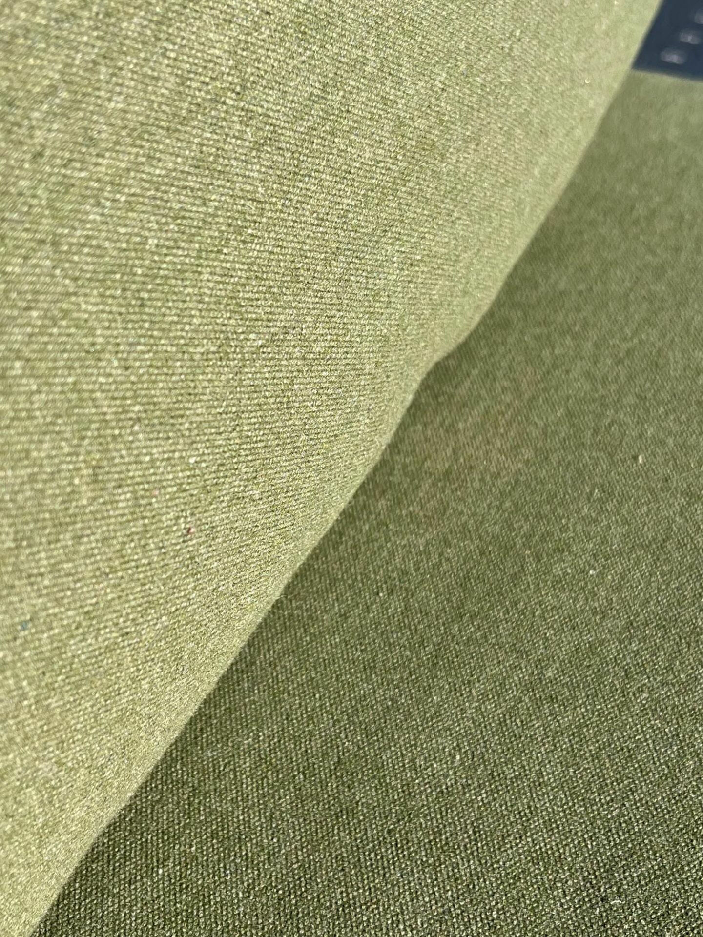 Houe - Lounge Chair Avon Stoff Sunbrella Heritage Leaf Grün Gestell Stahl Weiß Pulverbeschichtet - 7