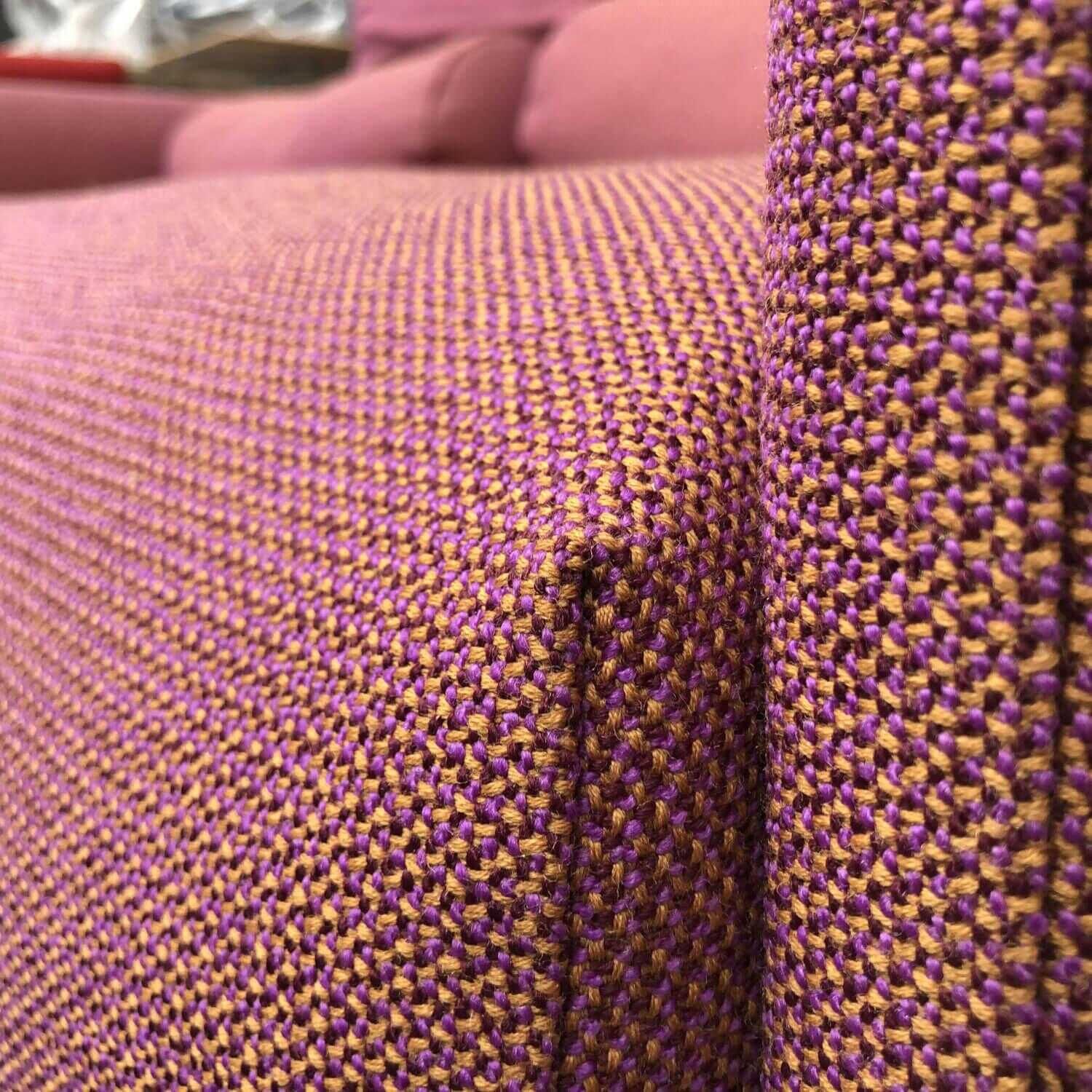 Sofa Avalanche Stoff 10074 violett-orange