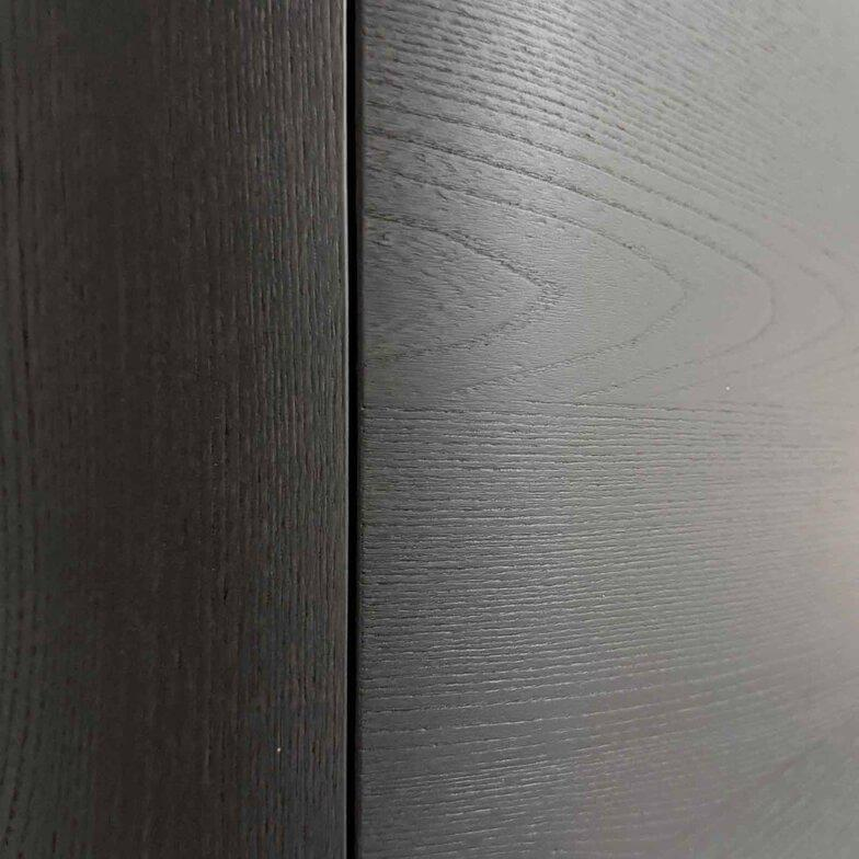 Poliform - Anrichte Symphony Ulme Schwarz Abdeckplatte Marmor Zecevo Matt - 2