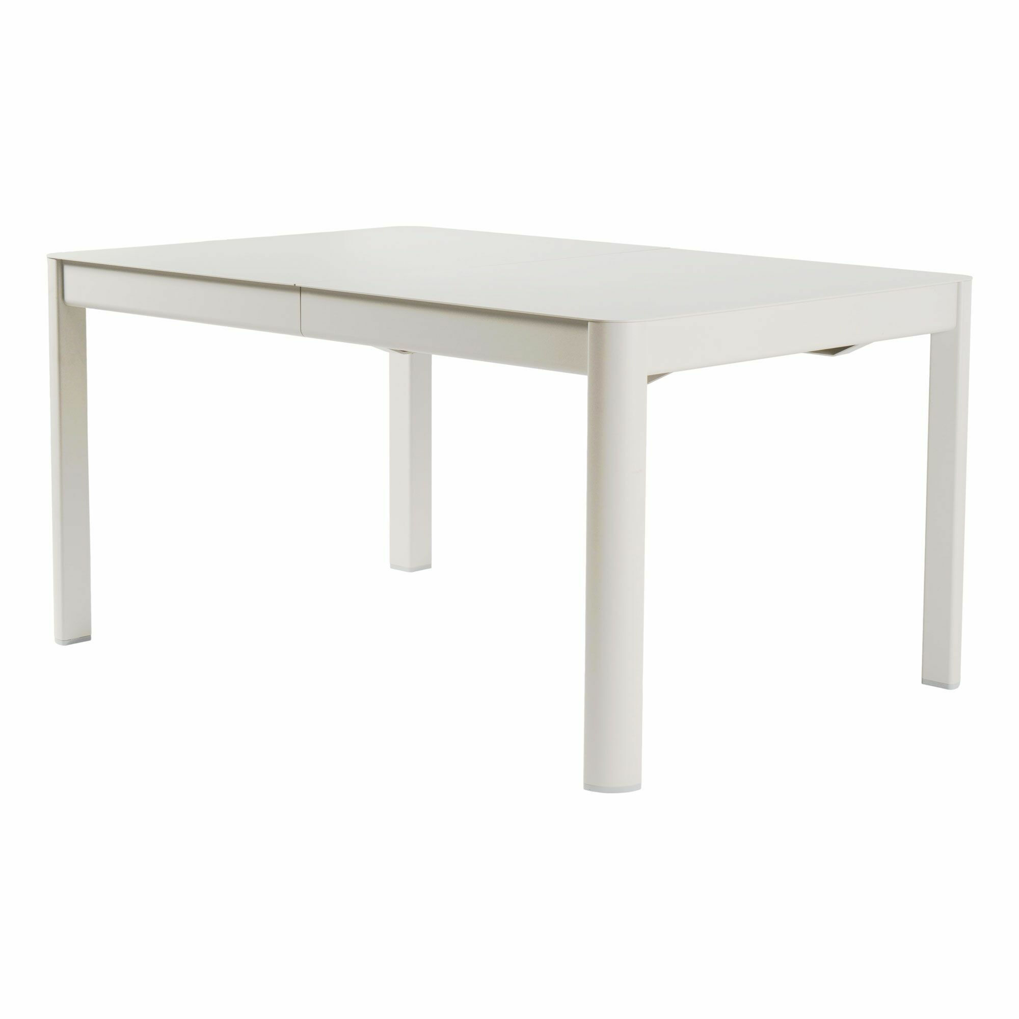 Fermob - Tisch Ribambelle Aluminium 01 Baumwollweiss Ausziehbar mit 3 Einlegeplatten - 1