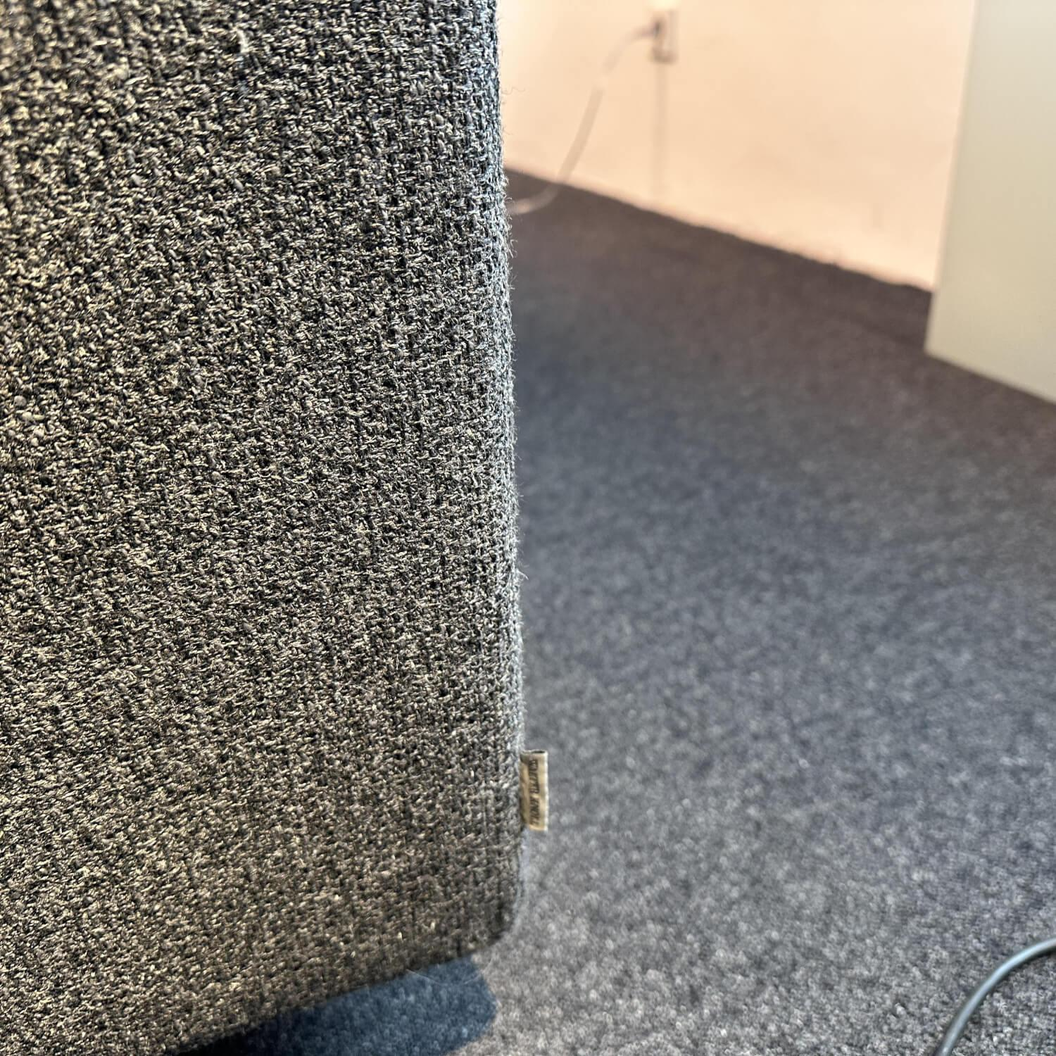 Walter Knoll - Ecksofa Living Landscape Stoff Kvadrat Savanna 0192 Schwarz Sockel Buche Schwarz Lackiert Mit Kunststoffgleitern - 10