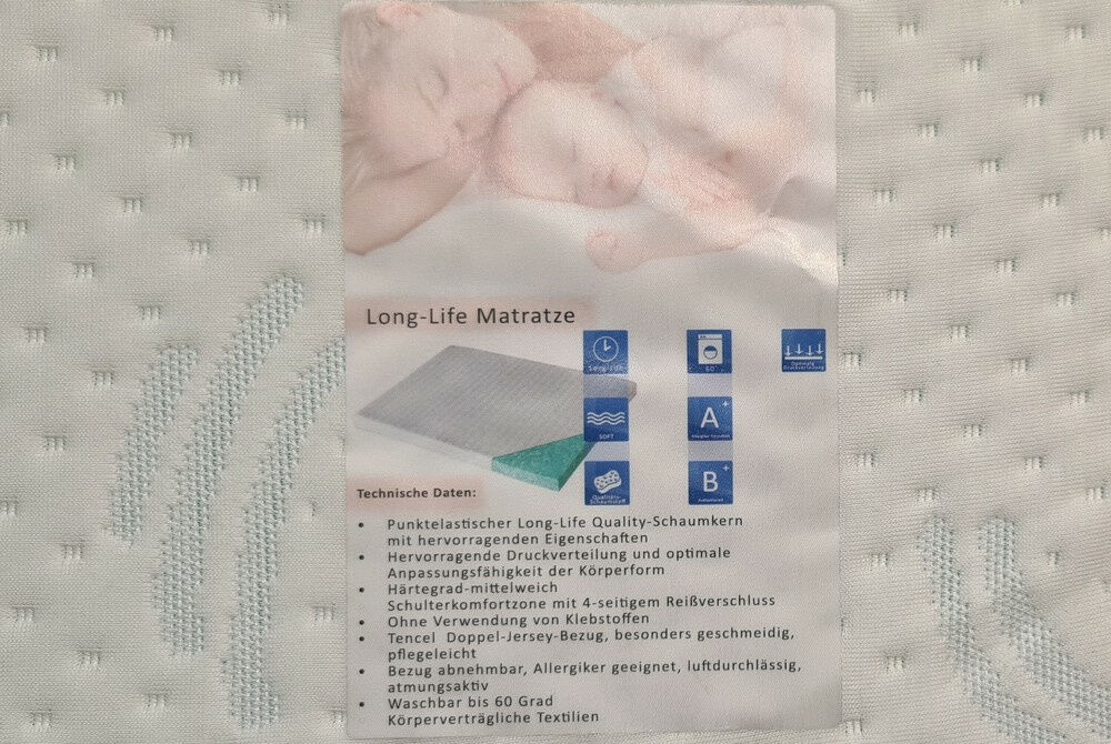 Restyl - Schlafsofa Natura Lakeville Stoff 2 6862 Grün Füße Holz Eiche Natur Inklusive Matratze - 4
