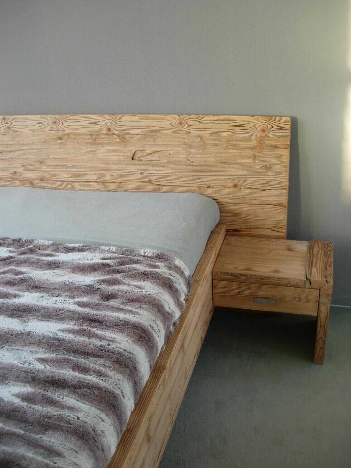 sprenger-bett-alpina-massivholz-tanne-altholz-gebrannt-unikat-180x200-ohne-matratzen-und-roste-54aae592937e Sprenger - Bett Alpina Massivholz Tanne Altholz Gebrannt Unikat 180x200 ohne Matratzen und Roste - 2
