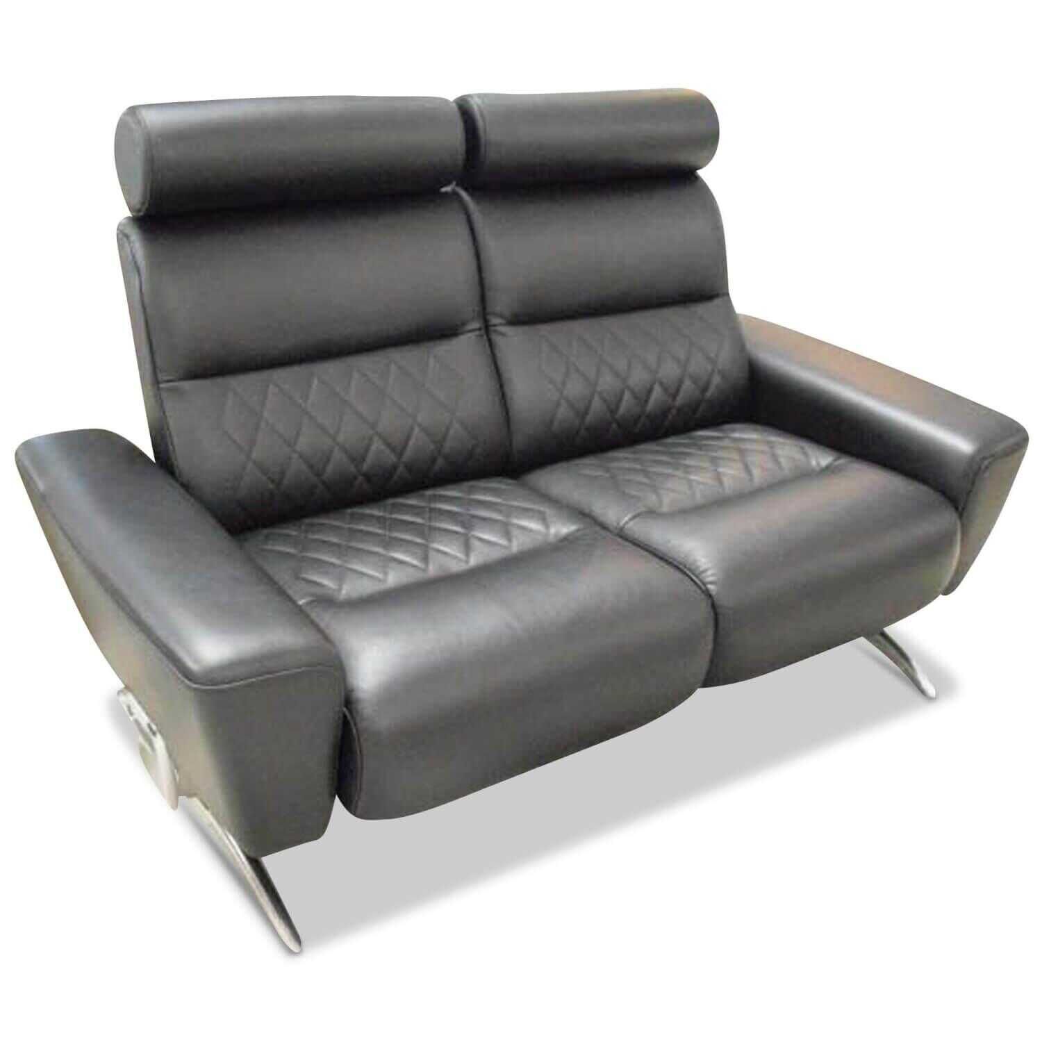Stressless - Sofa Michelle Zweisitzer Leder Cori Schwarz - 1