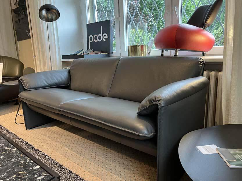 Leolux - Sofa Bora Bora Leder 16631 Danza 315 Mirage Grau - 2