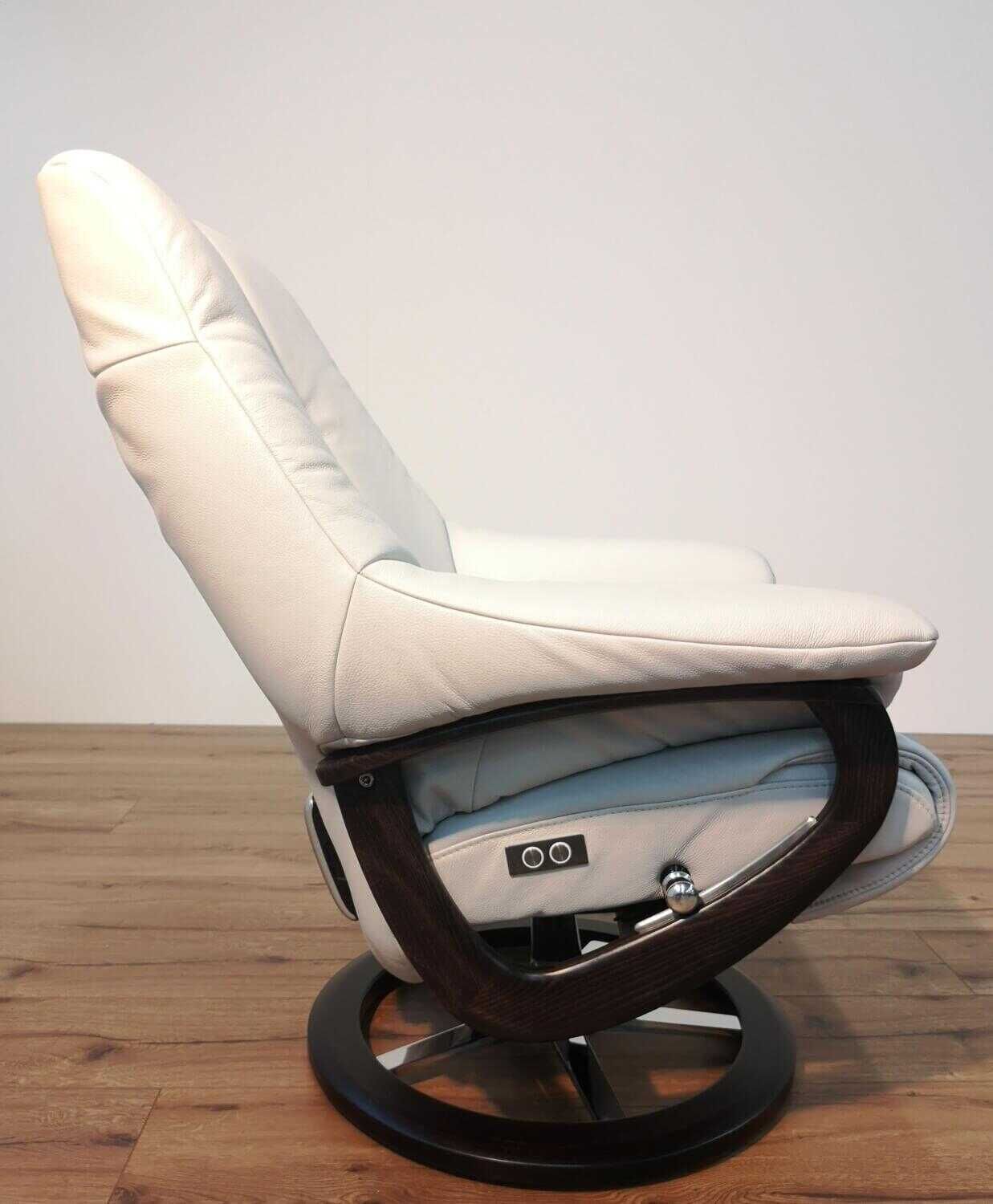 himolla - Relaxsessel 7629 27K EP 33 LL Leder Soft Farbe Eis Hellgrau Zerostress Funktion - 5