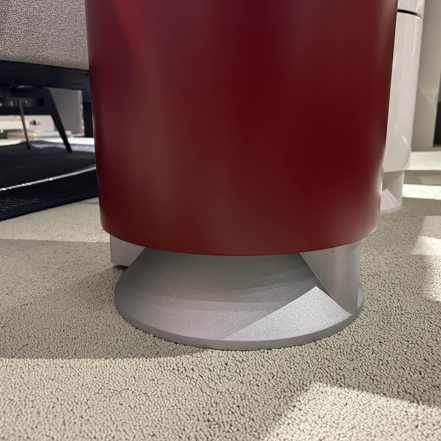 Tagliabue - Drehturm Bitte 327 Lack Matt Rosso ML6 Rot Fußgestell Aluminio Mit 5 Etagen - 2