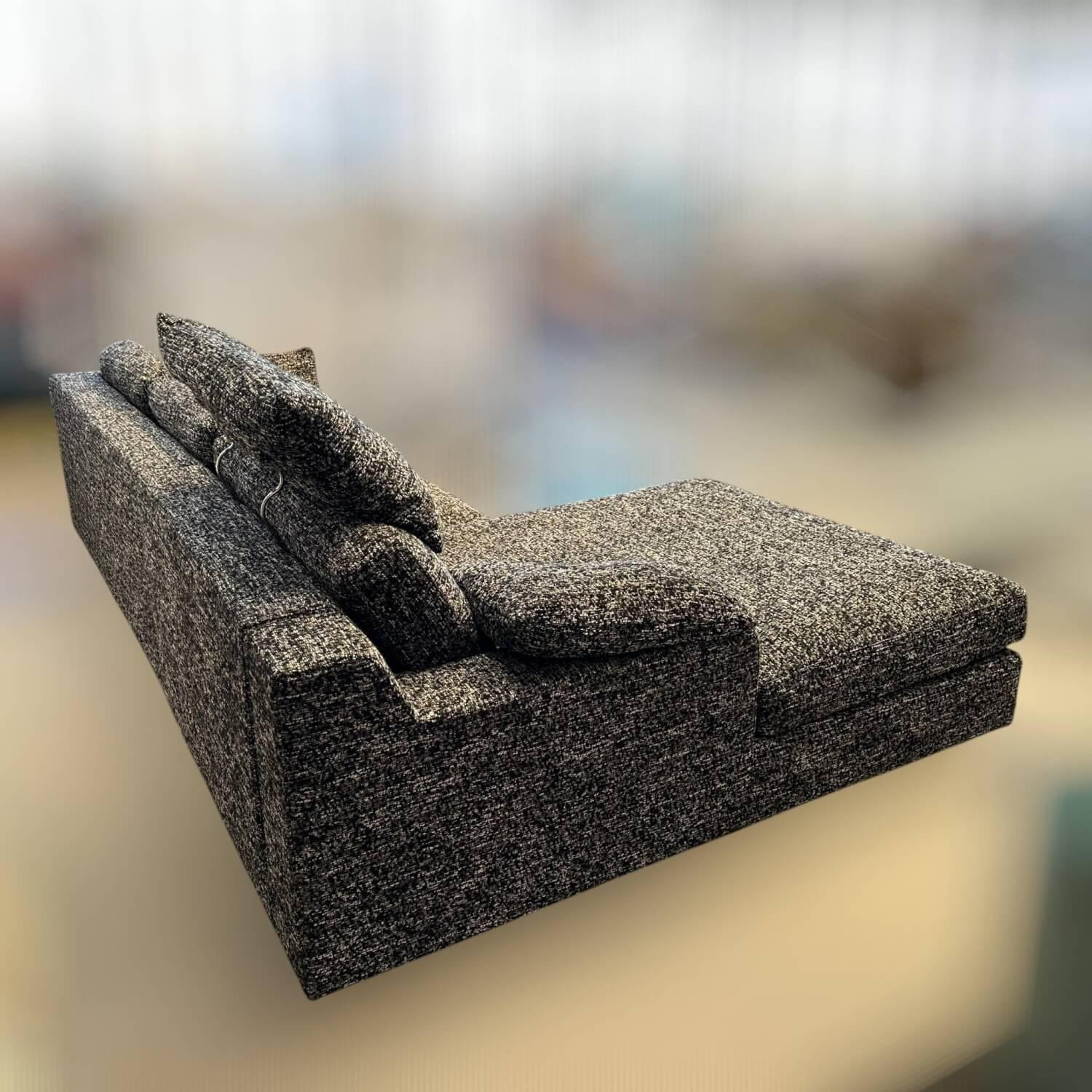 Bielefelder Werkstätten - Ecksofa Inspiration Stoff Arezzo CA1469/099 Schwarz Weiß - 11