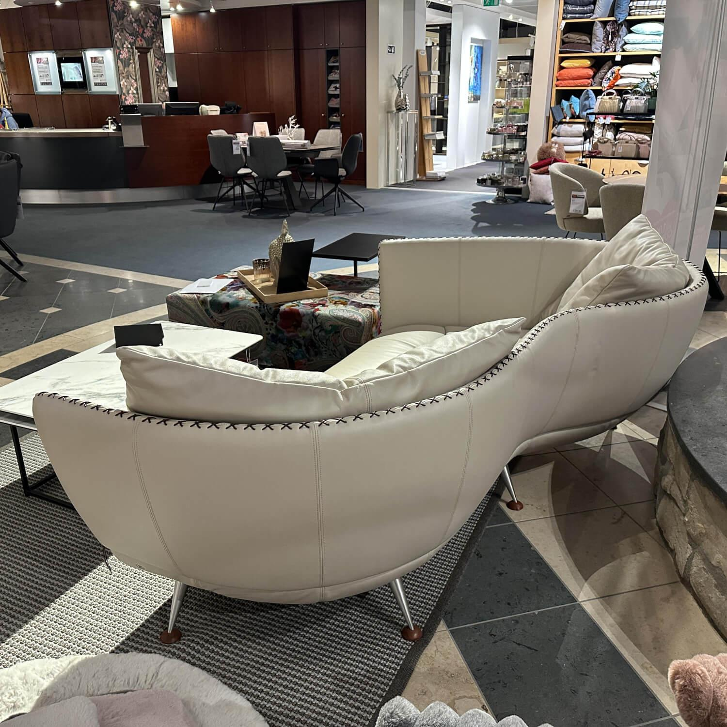 De Sede - Wohnlandschaft DS-0102/29 Bezug Leder 24 Select 15 Kit Fuß B Hochglanz Verchromt - 8